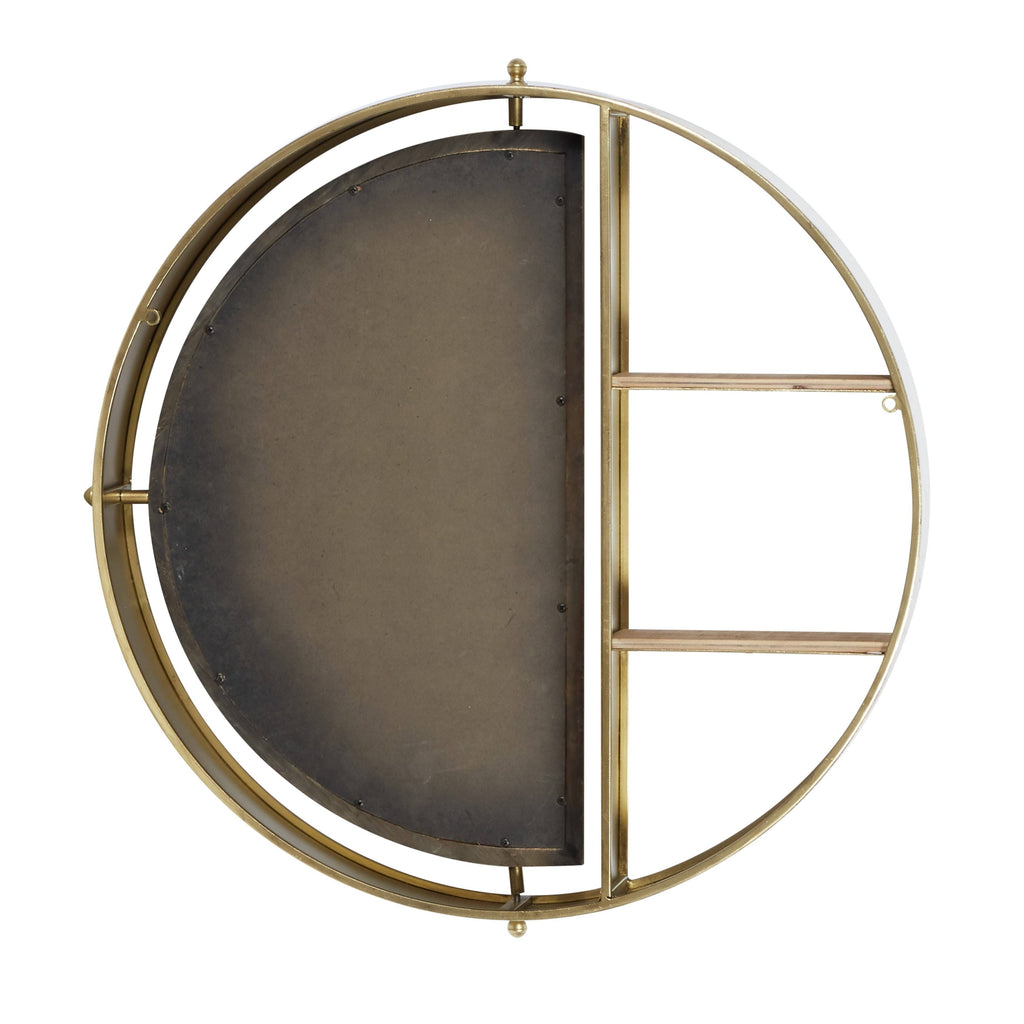 Gold Metal Wall Shelf H192500