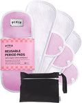 Cotton Cloth Pads Reusable Machine Washable Menstrual Liner H200