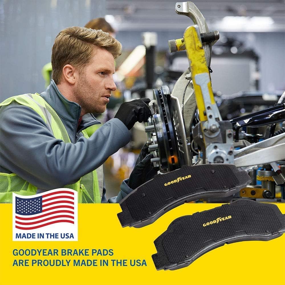Carbon Ceramic Rear Disc Brake Pad Set for Acura MDX, Honda Odyssey, Pilot, Ford Transit R713601