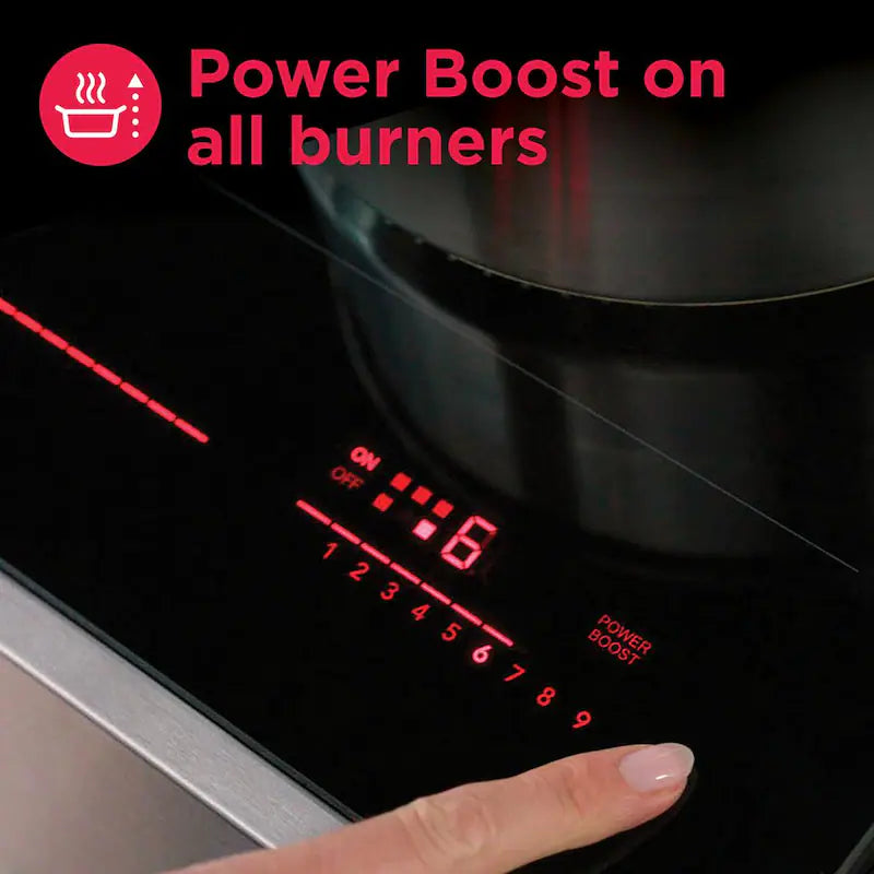 30 in. 6.2 cu.ft. Slide-In Induction Range Stainless Steel M1031