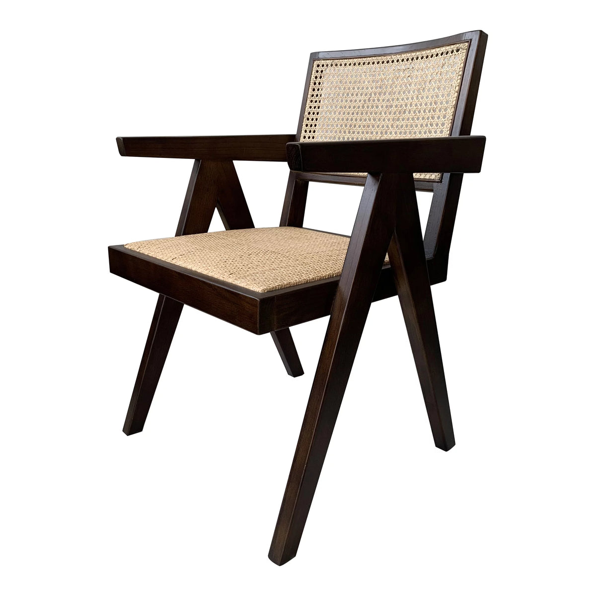 Dark Brown Set Of Two Chair I483