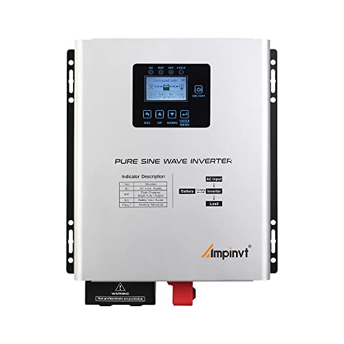 800W Pure Sine Wave Inverter with AC Charger S10107