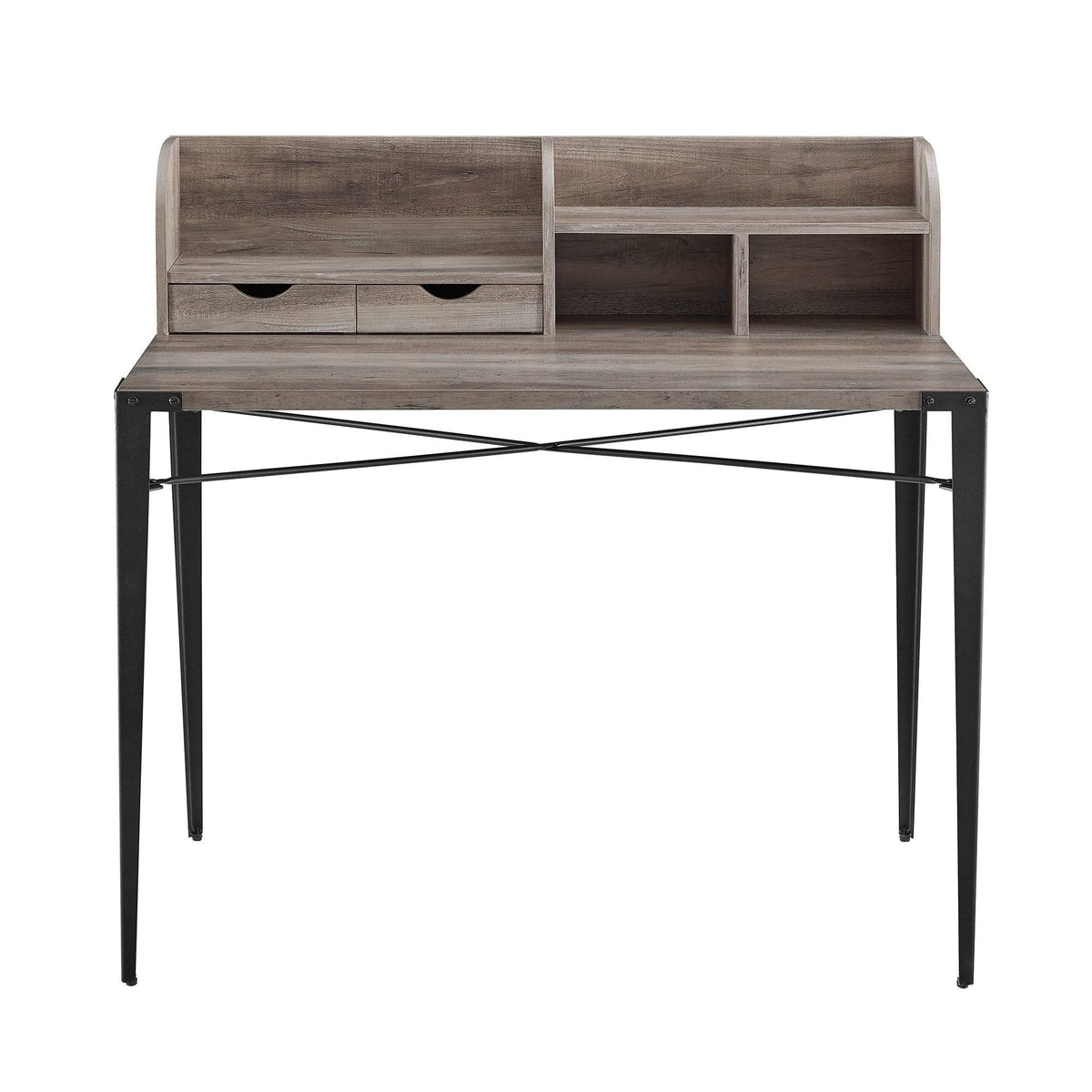 42-Inch Writing Desk with Small Hutch Y8328
