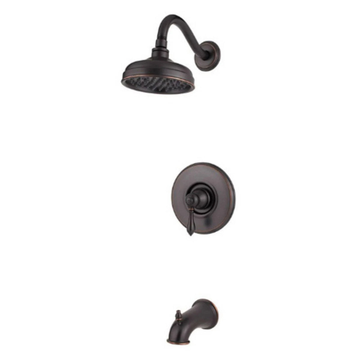 Tuscan Bronze Tub & Shower Faucet Trim Kit L733