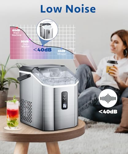 Portable Handheld Nugget Ice Maker with Handle B12082