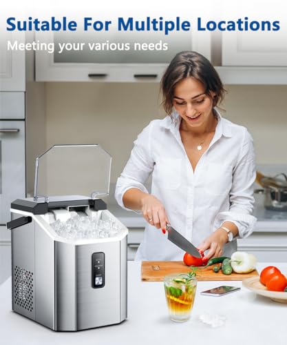 Portable Handheld Nugget Ice Maker with Handle B12082