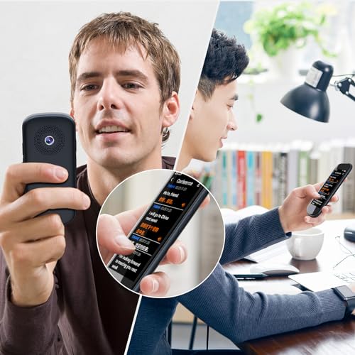 AI Voice Translator 4" HD 137 Language Instant Two-Way Photo Translation Device E5488