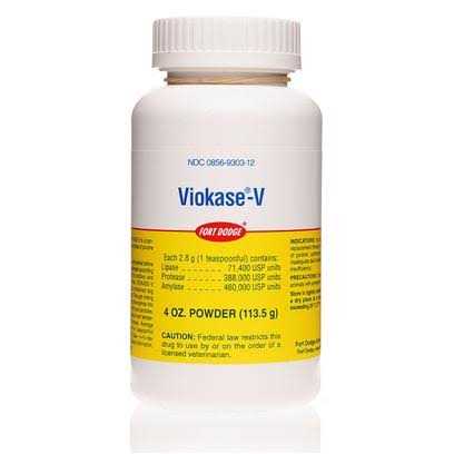 Viokase-V Powder for Dogs & Cats X810190