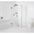 78x22 H Frameless Shower Door Matte Black K956566