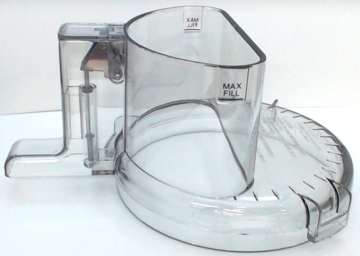 Food Processor Work Bowl Cover with Large Feed Tube L832