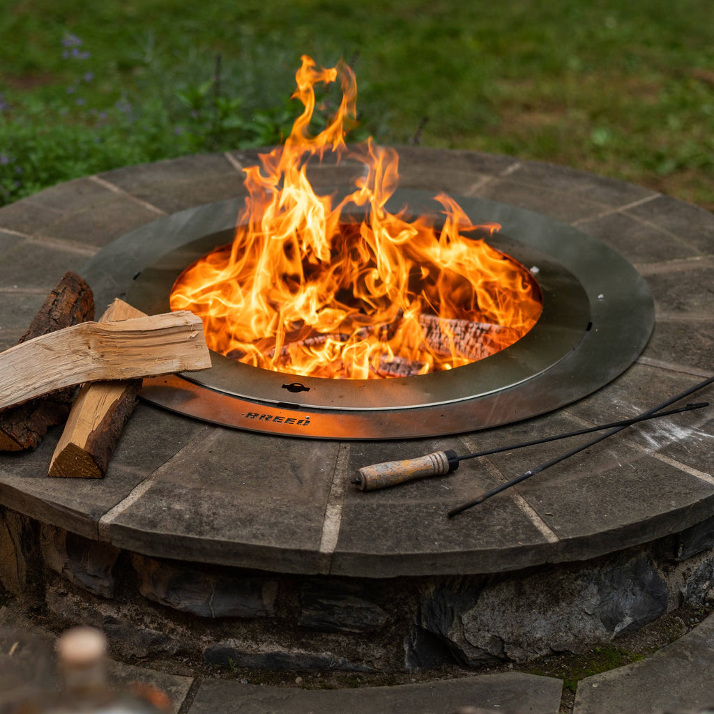 24 Smokeless Fire Pit Insert Package Corten Steel O452034