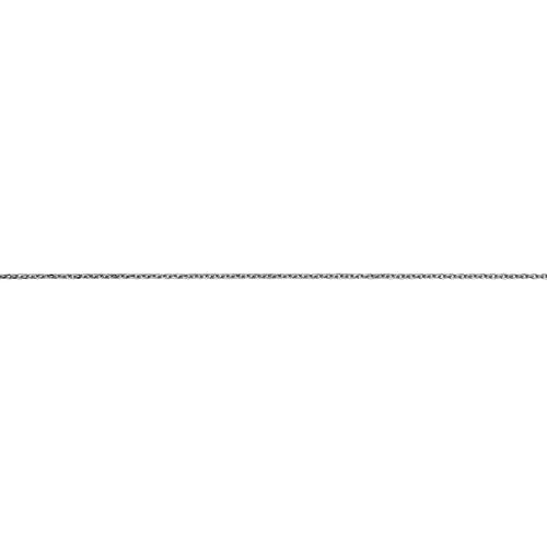 10 Karat White Gold Cable Chain W566724