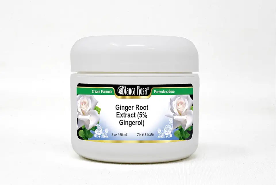 Ginger Root Extract 5% Gingerol Cream 2 oz 2 Pack K776