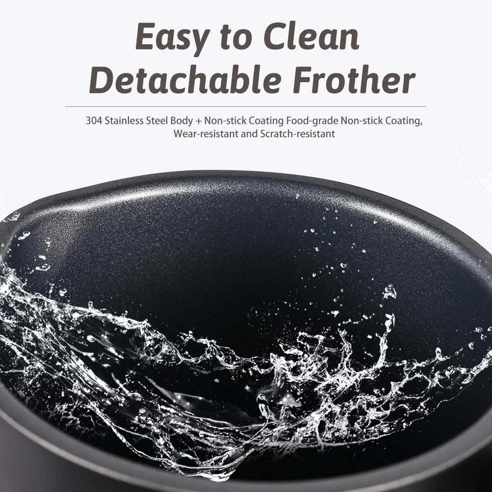 4 in 1 Stainless Steel Milk Frother and Steamer H52701