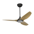 52 Ceiling Fan with Caramel Aluminum Blades and Black Finish V87510