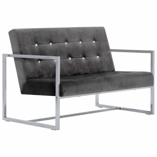2-Seater Sofa Dark Gray P144289