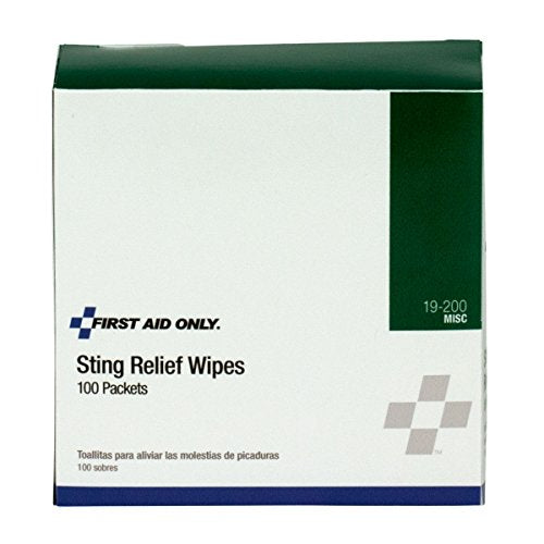Sting Relief Wipes C675910