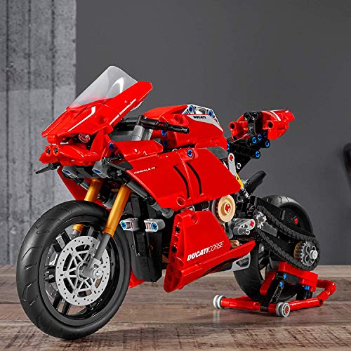 Motorcycle Building Set with Gearbox and Working Suspension J4359