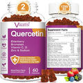 Quercetin Gummies with Vitamin C Zinc Bromelain Elderberry Vitamin D 120 Gummies B335162