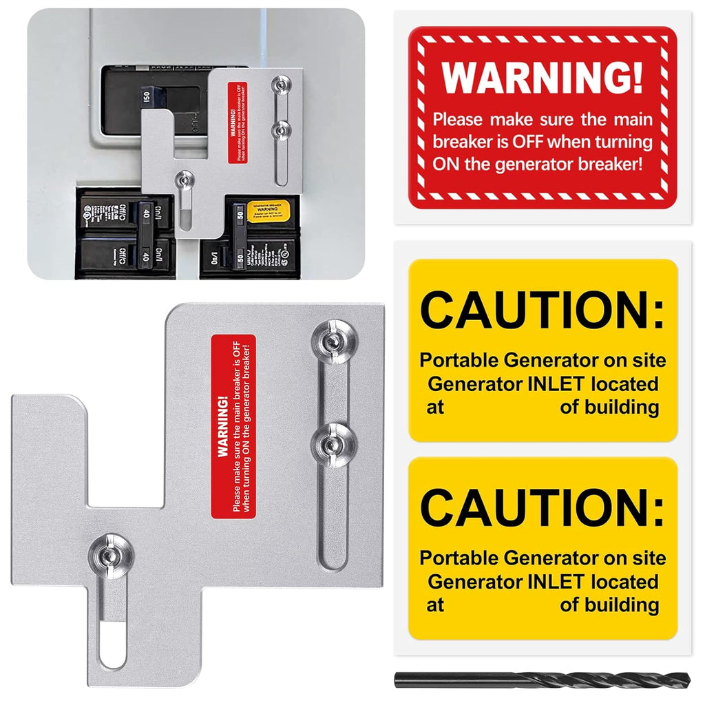 Silver Generator Interlock Kit for 150 and 200 amp Panels P427538