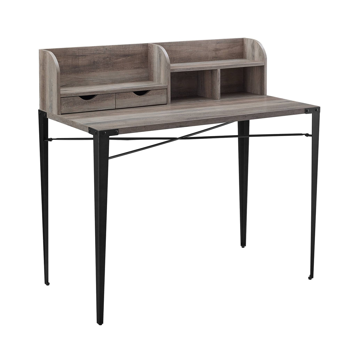 42-Inch Writing Desk with Small Hutch Y8328