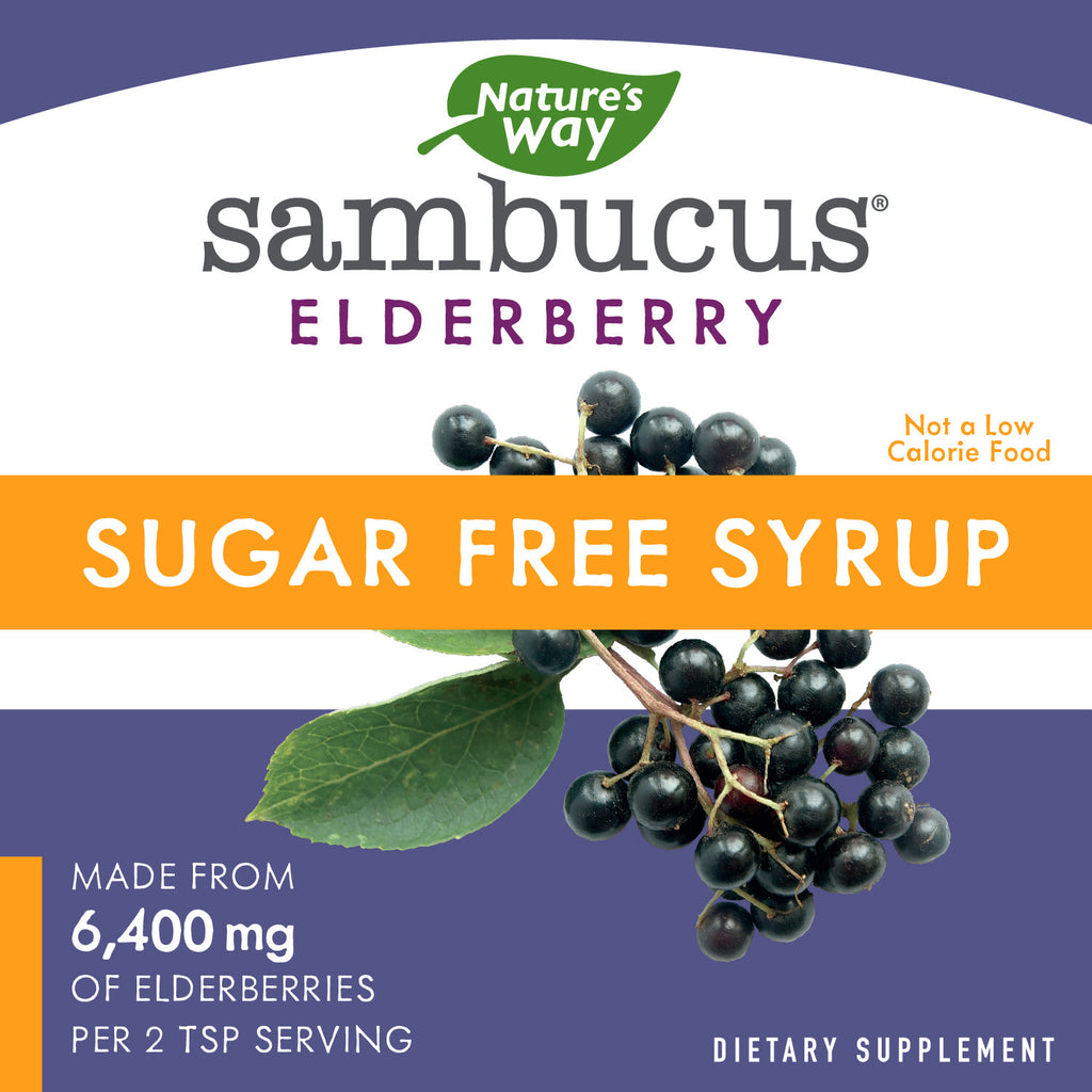 Sugar-Free Elderberry Syrup, 4 fl oz L893962