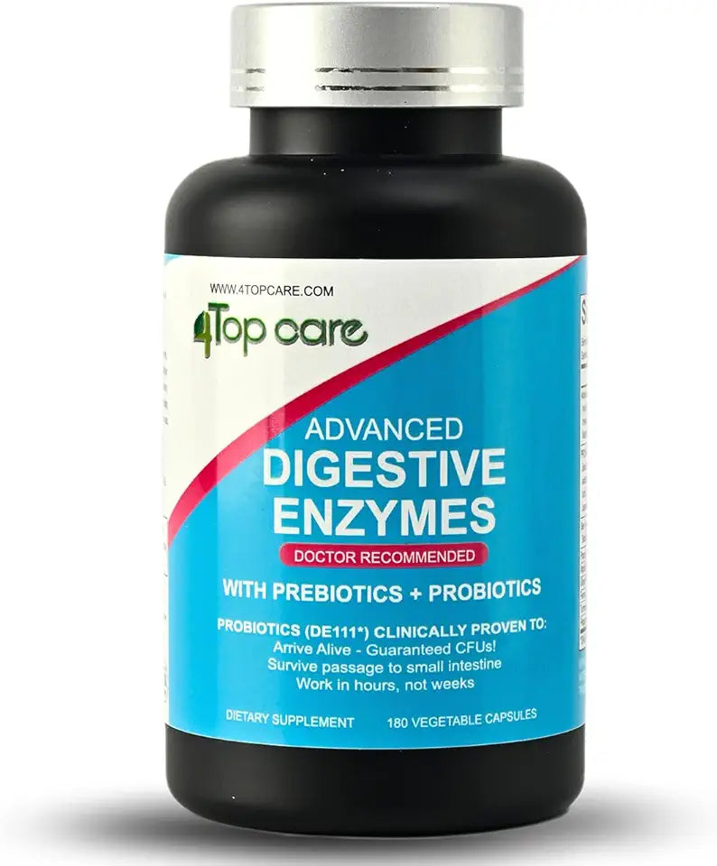Probiotics Digestive Enzymes 3 in 1 Gut Health Prebiotics Postbiotics F59584