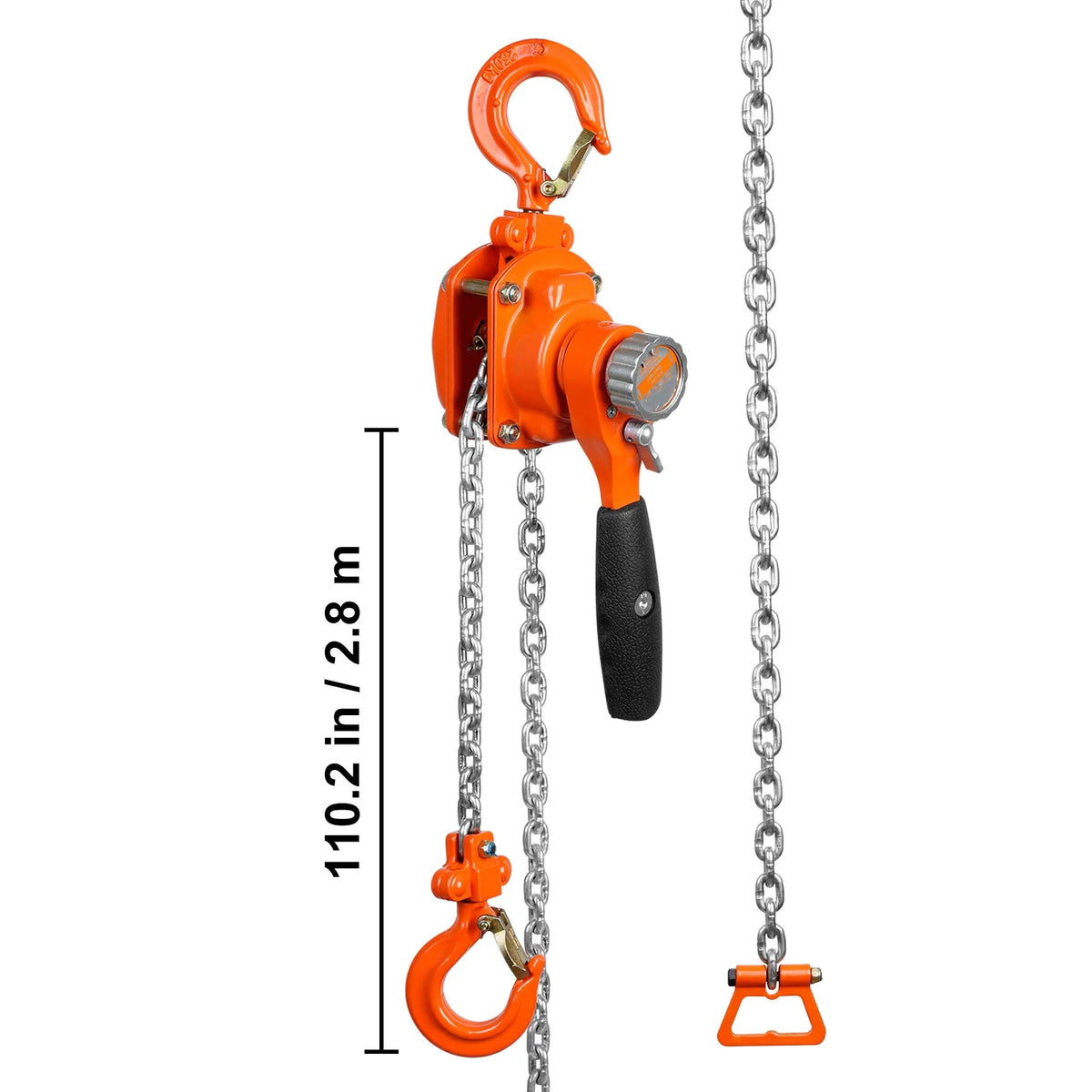 550lb Capacity 10ft Lever Block Chain Hoist C318813