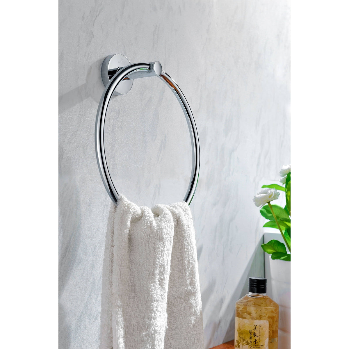 Polished Chrome Towel Ring Z268145