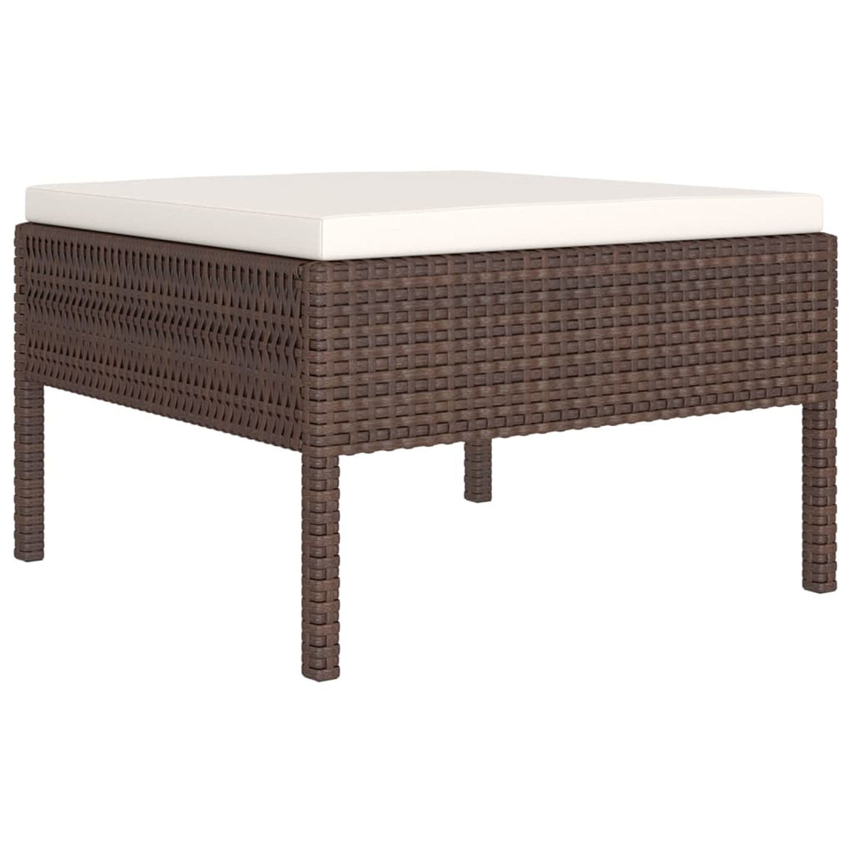 6 Piece Poly Rattan Sectional Outdoor Furniture Set S618