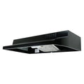 Black Convertible Range Hood F879