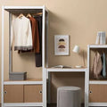 White Closet System Reach-In Sets C2580