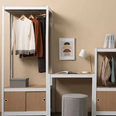White Closet System Reach-In Sets C2580