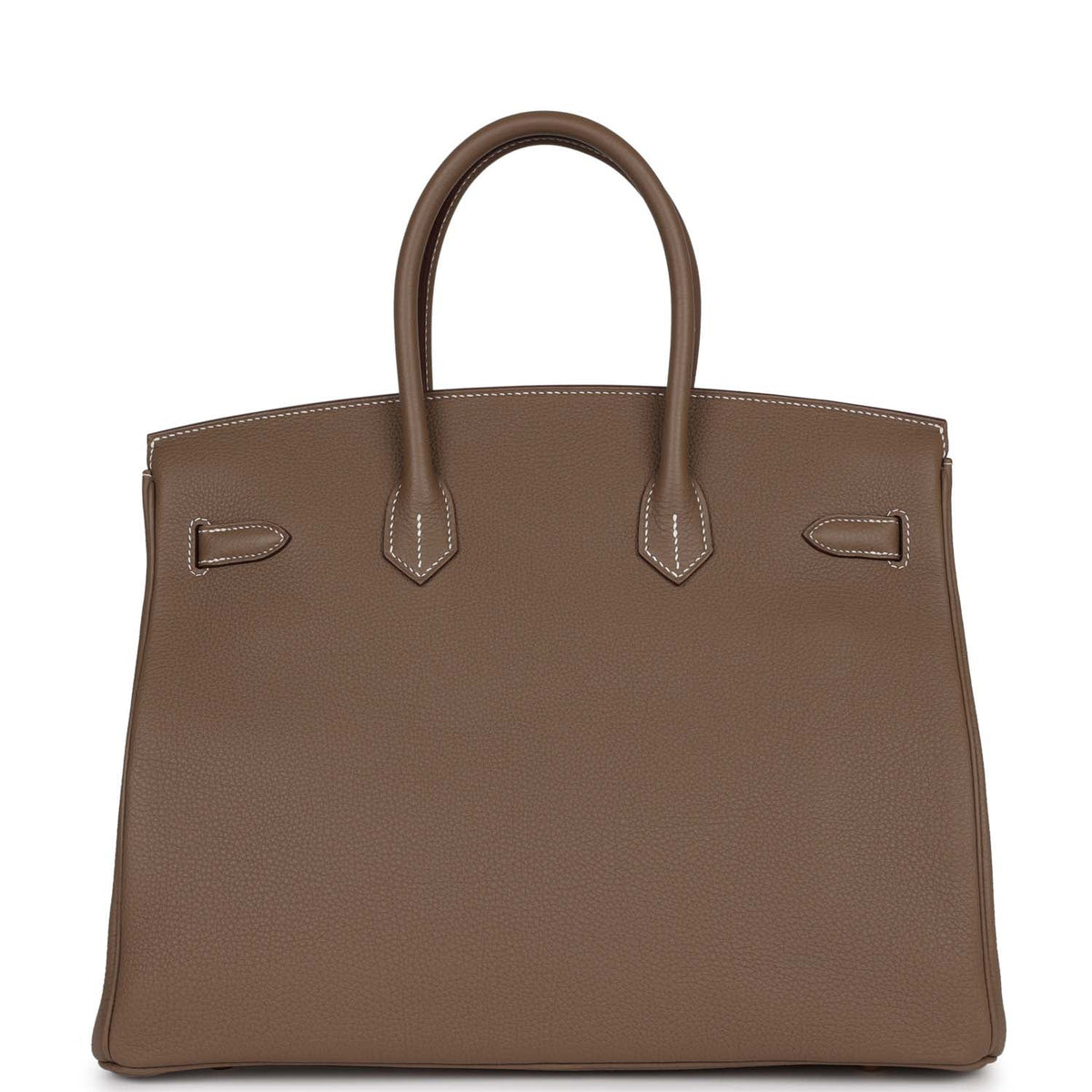 Etoupe Togo Leather Handbag V3998