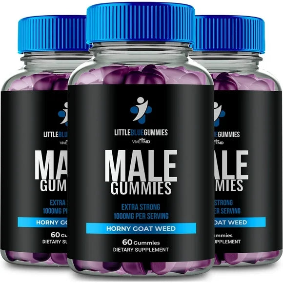 Blue Gummy Bear Performance Gummies 3 Pack I19689