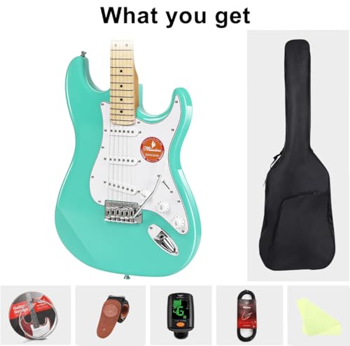 Green Electric Guitar Kit with Gig Bag J377