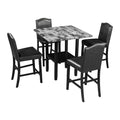 5 Piece Dining Set with Bottom Shelf C6469