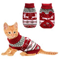 Dog Christmas Sweaters Pet Winter Knitwear Warm Coats P721425
