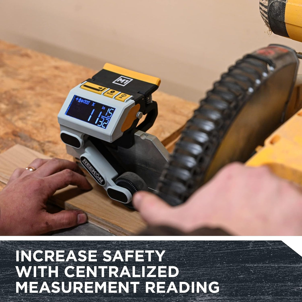 M1 Caliber Measuring Tool for Miter, Chop, and Band Saws D489