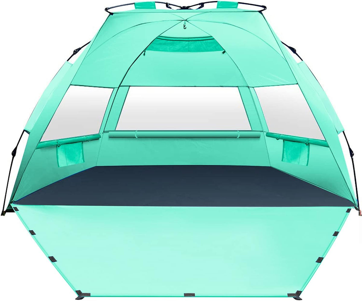 Pop Up Beach Tent XL Sun Shade Shelter with UPF50+ Protection X548