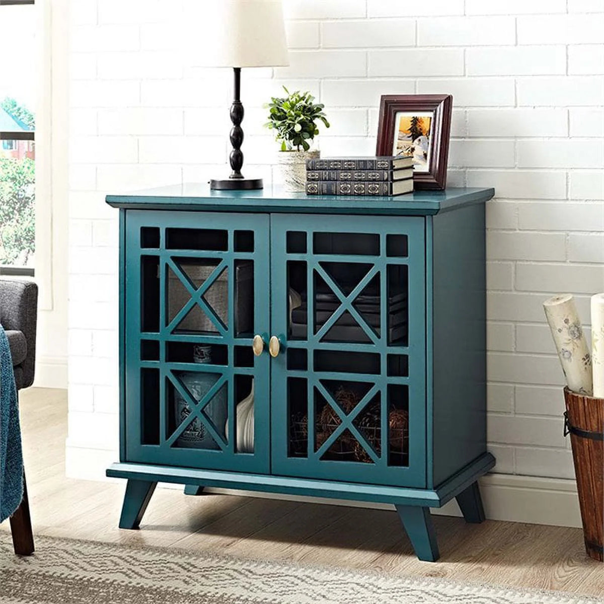 Blue Accent Chest V20273