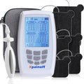 Rechargeable Dual Channel EMS TENS Unit Massager with Electrode Probe and Travel Case N785896