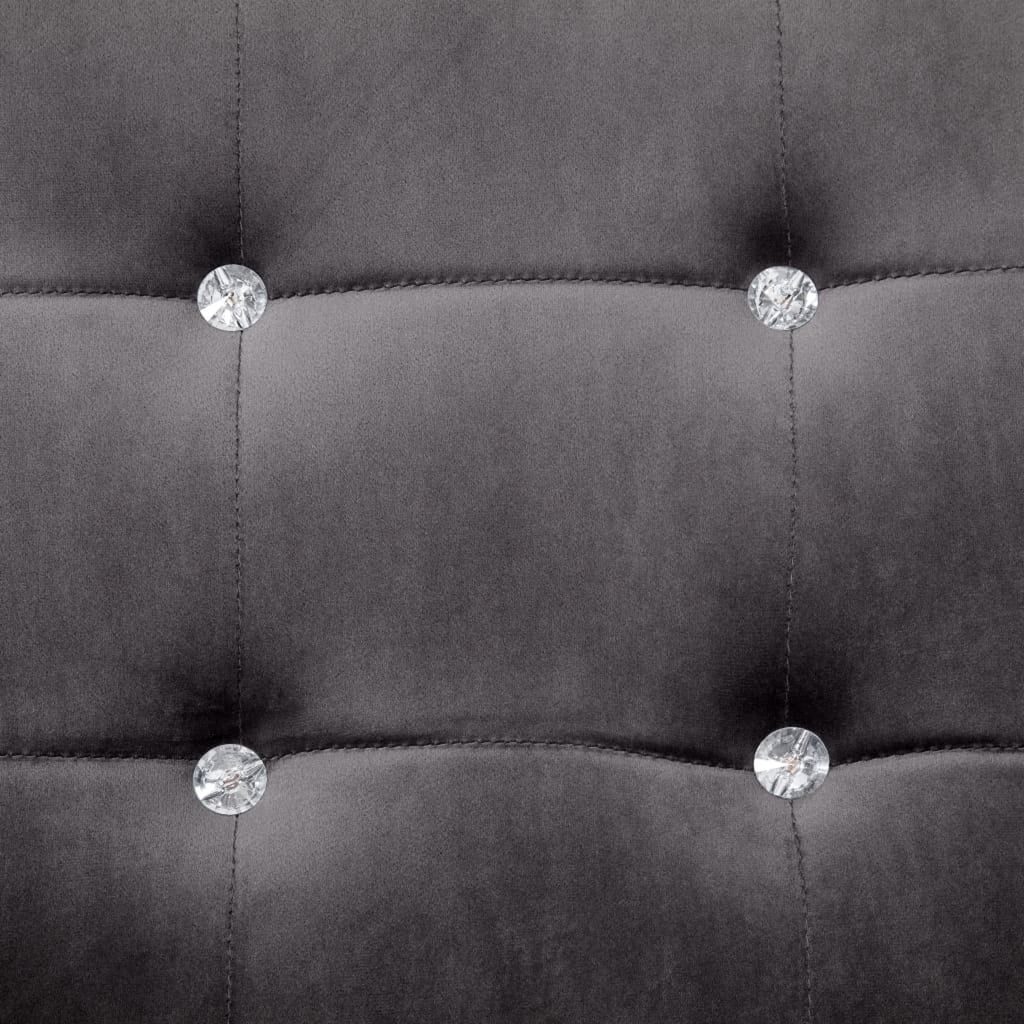 2-Seater Sofa Dark Gray P144289