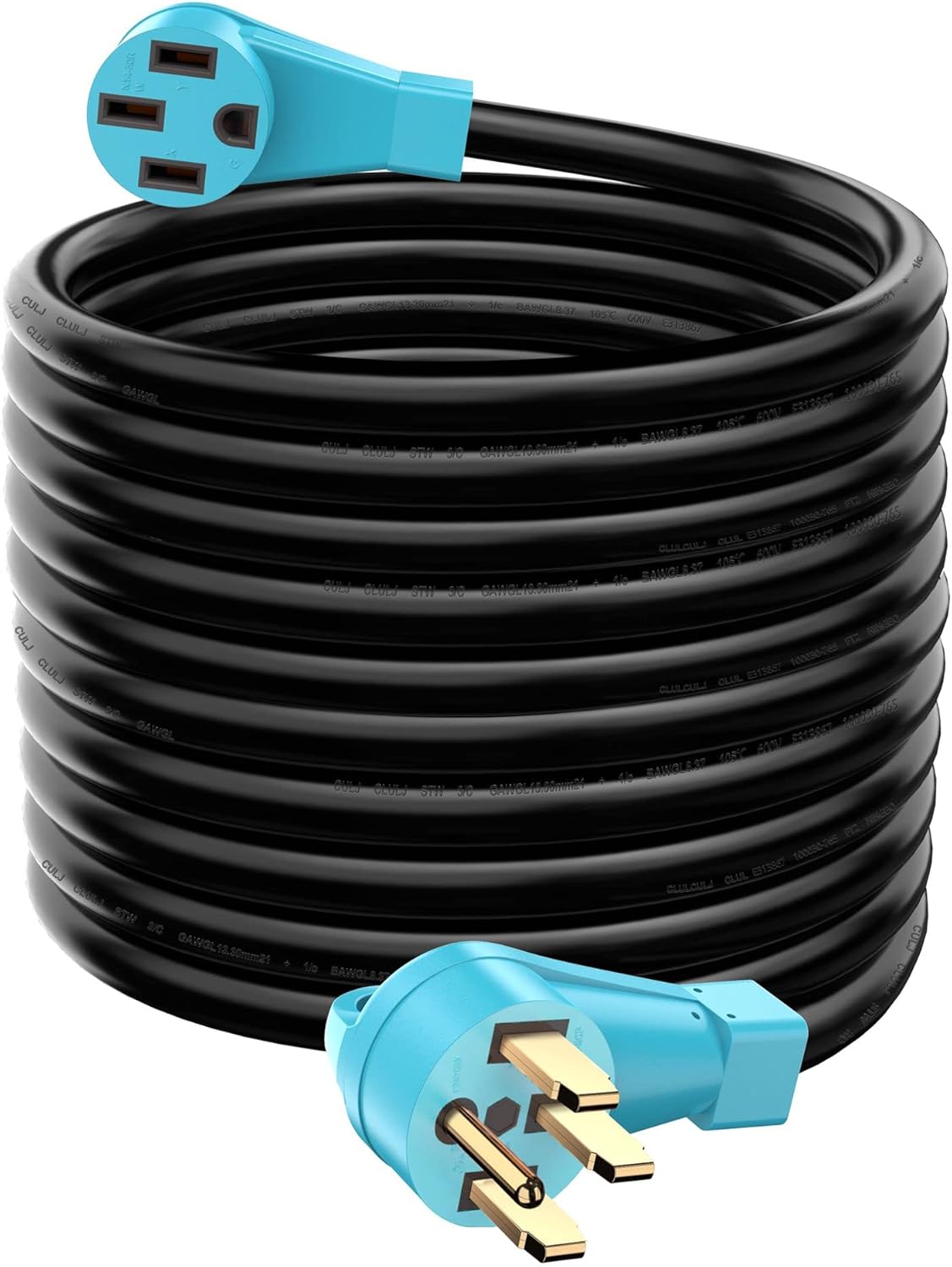 50 Amp 25 Feet RV Generator Cord with Locking Connector G266