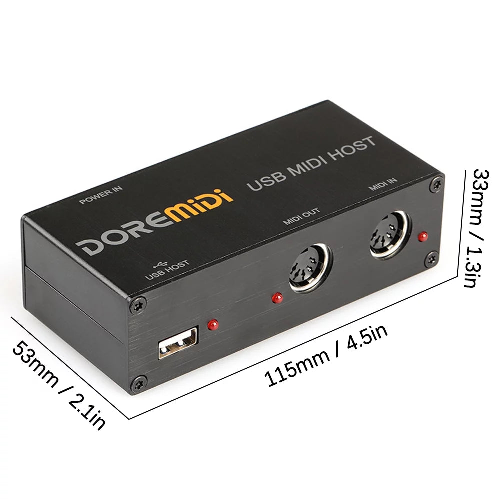 USB to MIDI Host MIDI Interface U937797