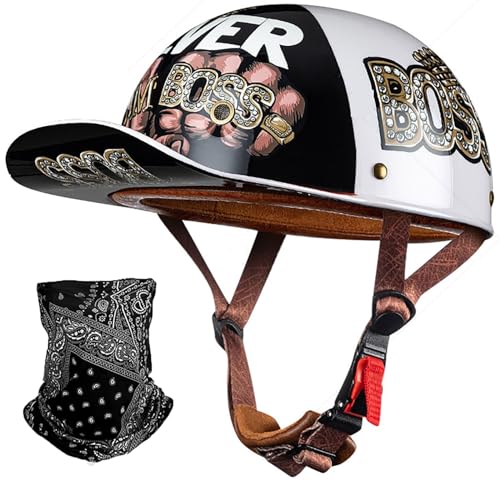 DOT Approved Motorcycle Half Helmet D665
