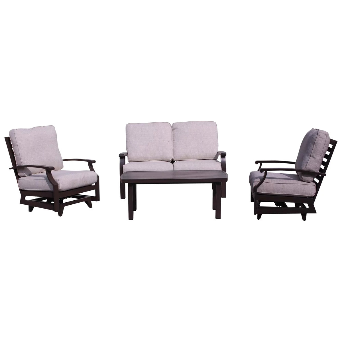 48" Rectangle Aluminum Coffee Table Y12988
