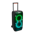 Portable Party Speaker with Telescopic Handle & Wheels (Black) A152503