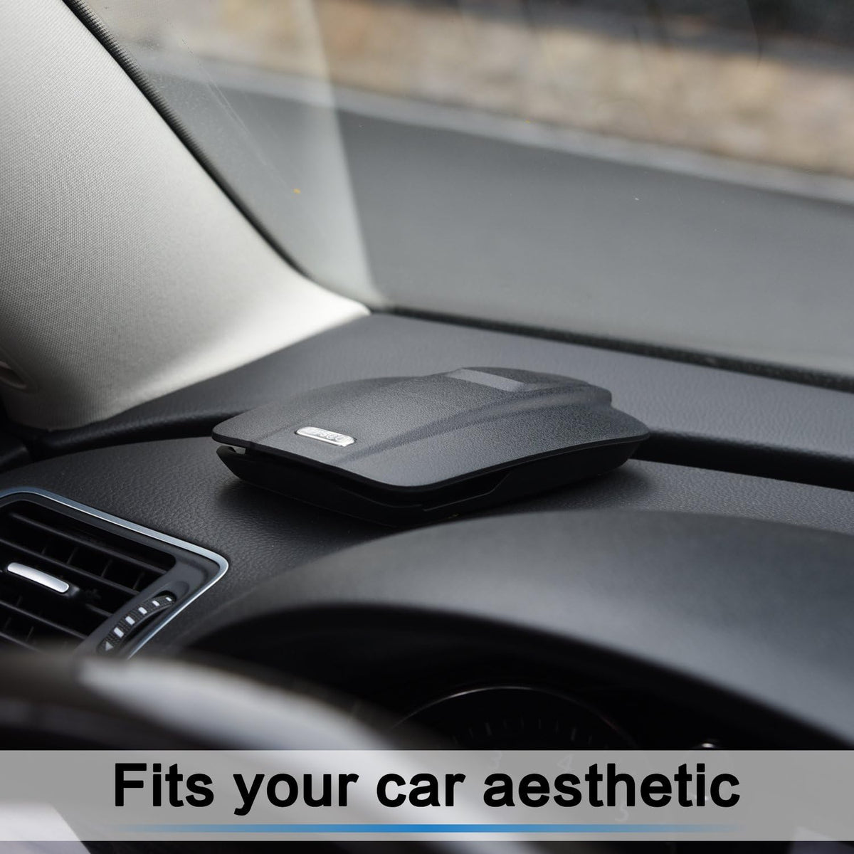 Matte Black Car Adhesive Non-Slip Dashboard Mount Q84825