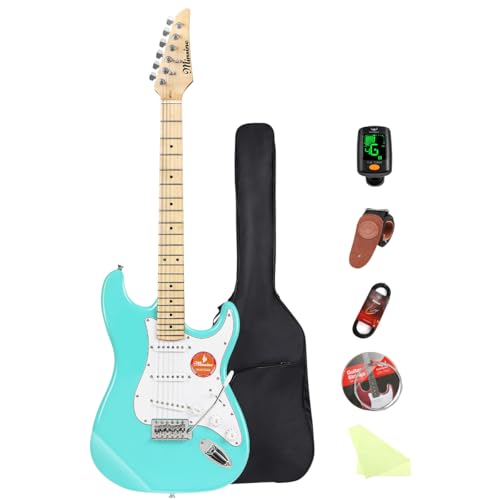 Green Electric Guitar Kit with Gig Bag J377